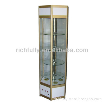 Square Mobilephone Display Shelf Cabinet, Cheap Glass Cabinets